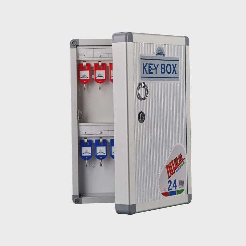 带丽斯铝合金钥匙管理箱24位到150位挂壁式钥匙箱收纳箱杰钥匙牌