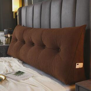 席梦思靠背榻榻米床头挡板可拆洗头软包榻榻米靠墙软包一米八床新