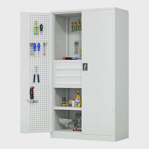 定制工具柜安全柜重型工具柜五金收纳柜车间工具展示柜多功能仓库