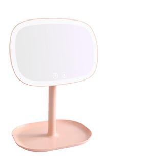 创意智能公主led化妆镜带倍镜梳妆镜美容灯镜送台灯台式折叠镜子