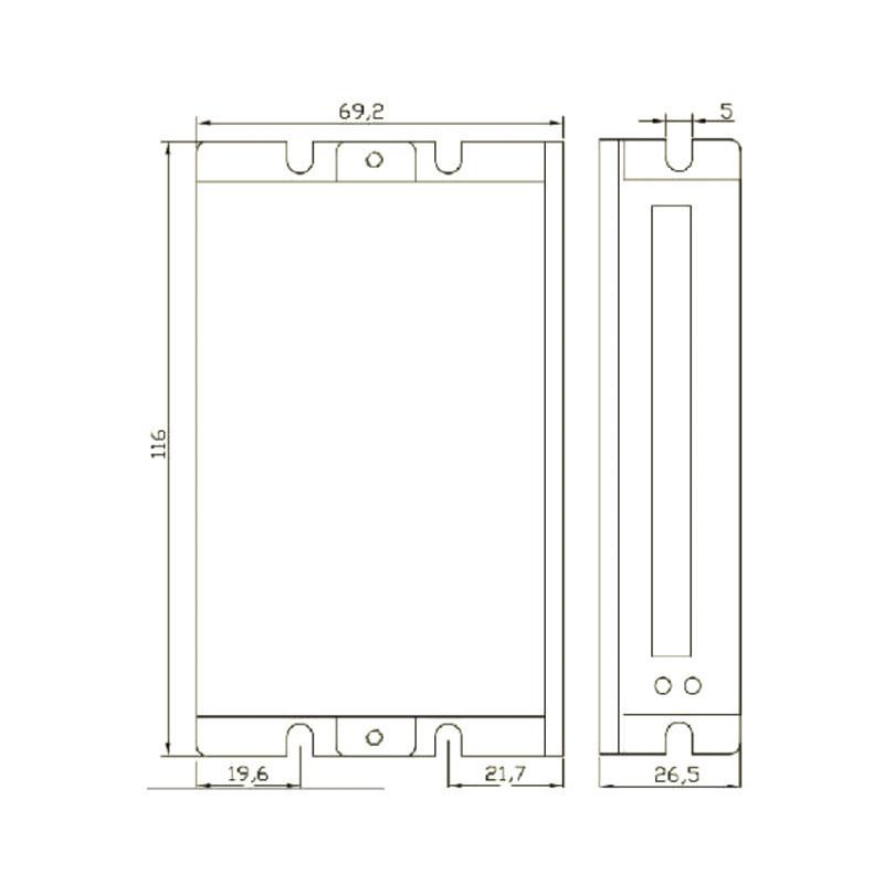 57驱控驱动器体型闭环步进驱动器cl57-rs一