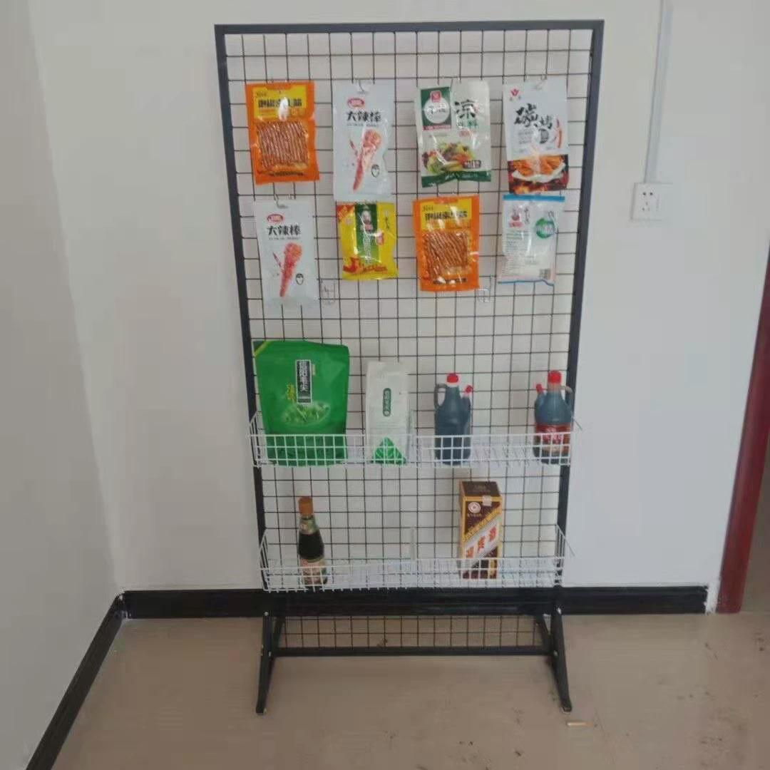 铁艺网格折叠圆形幼儿园美工区作品书法画展展示架立式移动置物架