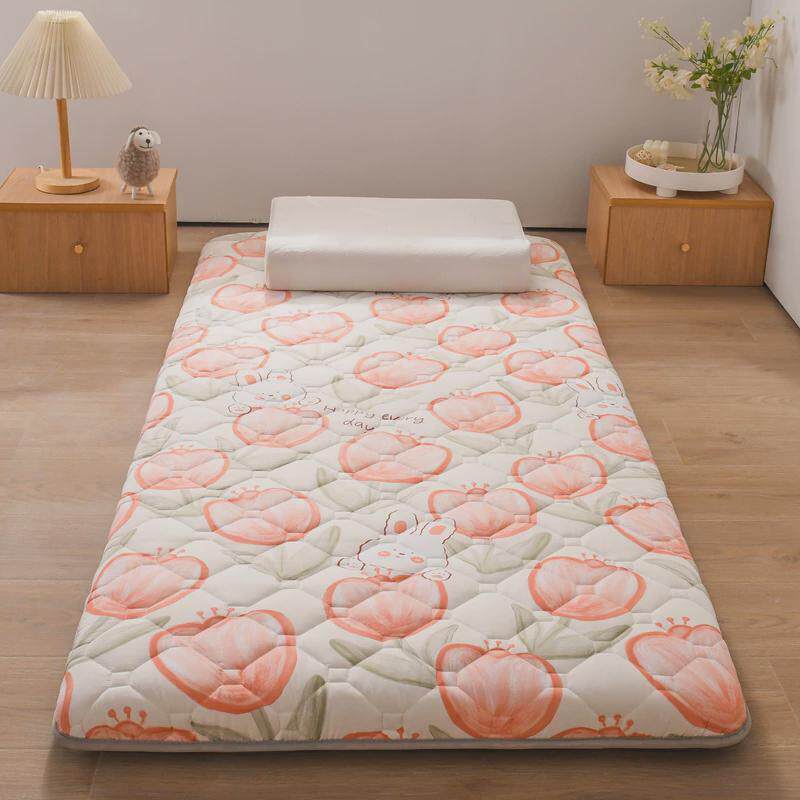 四季亲肤出租屋加厚床褥垫睡垫家用学生宿舍床垫软垫单人可折叠