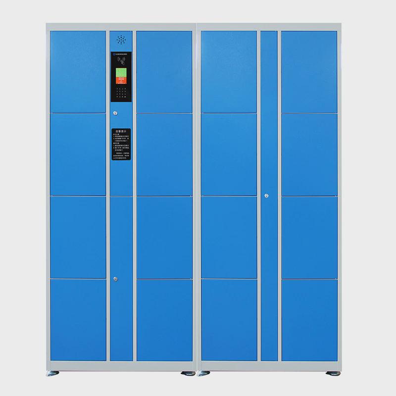 定制员工智能健身房电子密码柜更衣柜感应锁储物柜条码指纹存包柜