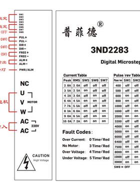 130套装套装130byg350b扭矩28n+驱动器3nd228310a步进电机