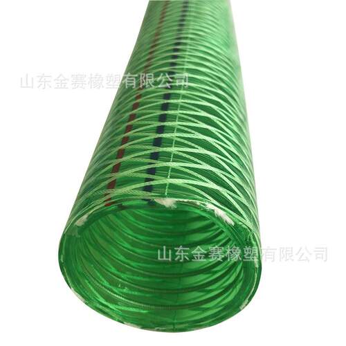 pvc加厚防冻防静电透明钢丝耐油筋防静电塑管管透明输油钢丝管