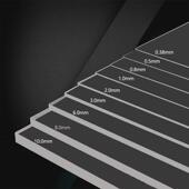 透明有机玻璃板亚克力板pc耐力板透光板彩色板广告牌切割加工雕刻