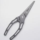 全钢路亚钳隆多功能钓鱼钳子特氟高硬度防锈涂层剪渔线摘钩控鱼器