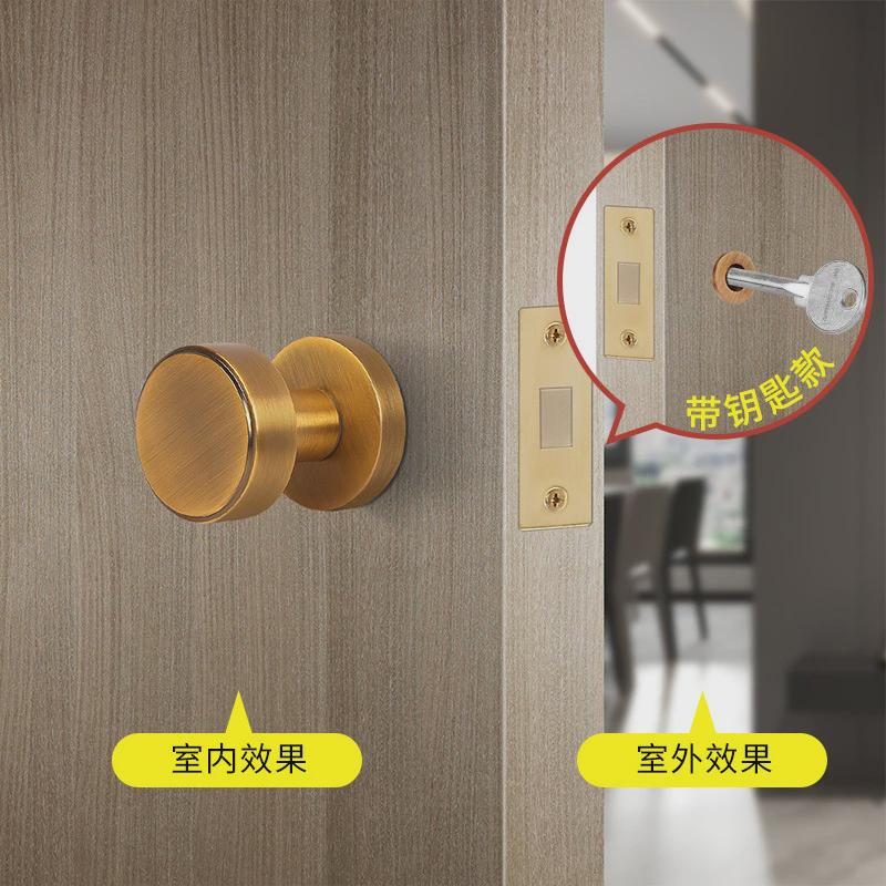 隐藏式暗门墙门背景通用型室内卫生间单面锁极简卧室房间隐形门锁