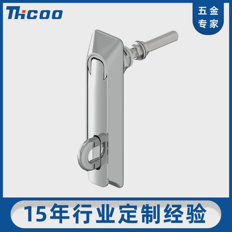 斯科A7031工业开关柜门防盗门锁带挂摇把电气柜不锈钢锁MS860-2