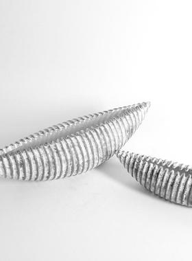 现代简约穿行盆客厅电视柜旧创意玄关摆件家居做装饰品酒店摆设