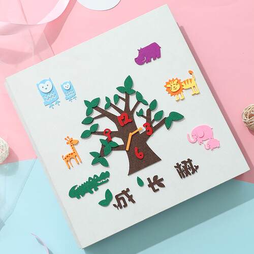 相册影集diy相册本大容量自粘贴式覆膜家庭手工情侣宝宝纪念册