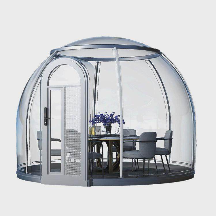 pc星空房网红餐厅酒店屋户外民宿透明帐篷玻璃阳光房景区别墅泡泡