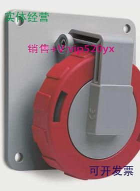 现货供应ABB五极暗装斜体工业插座432RAU6W32A346-415VIP67