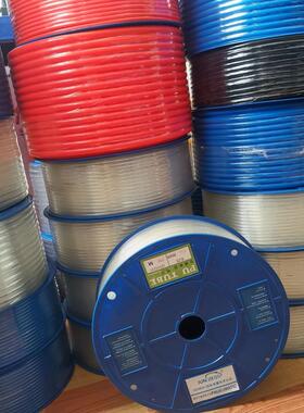 源头耐压PU8*5透明气管蓝色木工气线气泵气动软管空压机气管汽管