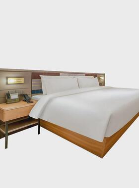 如家商旅酒店家具宾馆床民宿公寓客房双床箱定制精选标间全套