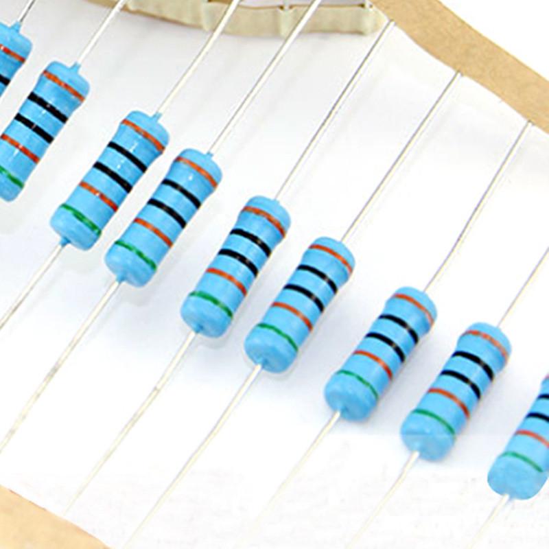 国产高精度电阻3w1%1r/2r/3r/4r3/5r6/6r2/7r5/10r/20r金属膜