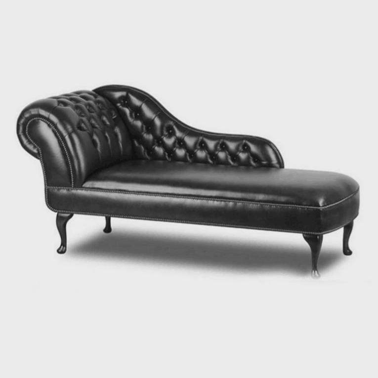 皮乡村美式艺贵妃椅休闲懒人沙发客厅软包设计法式复古美人榻躺椅