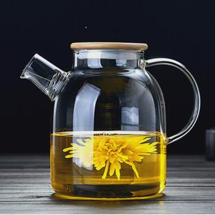 耐高温煮茶壶家用泡茶器烧水壶花茶壶水果茶具 玻璃茶壶温茶器套装