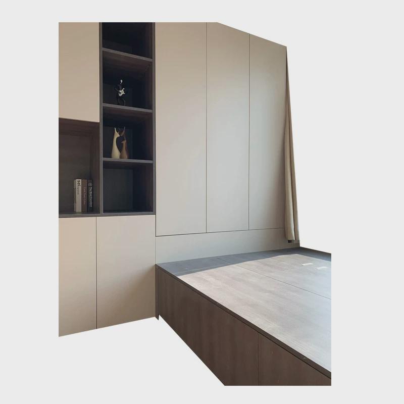 榻榻米床衣柜一体全屋定制整体房间书柜书桌小户型儿童定做家具