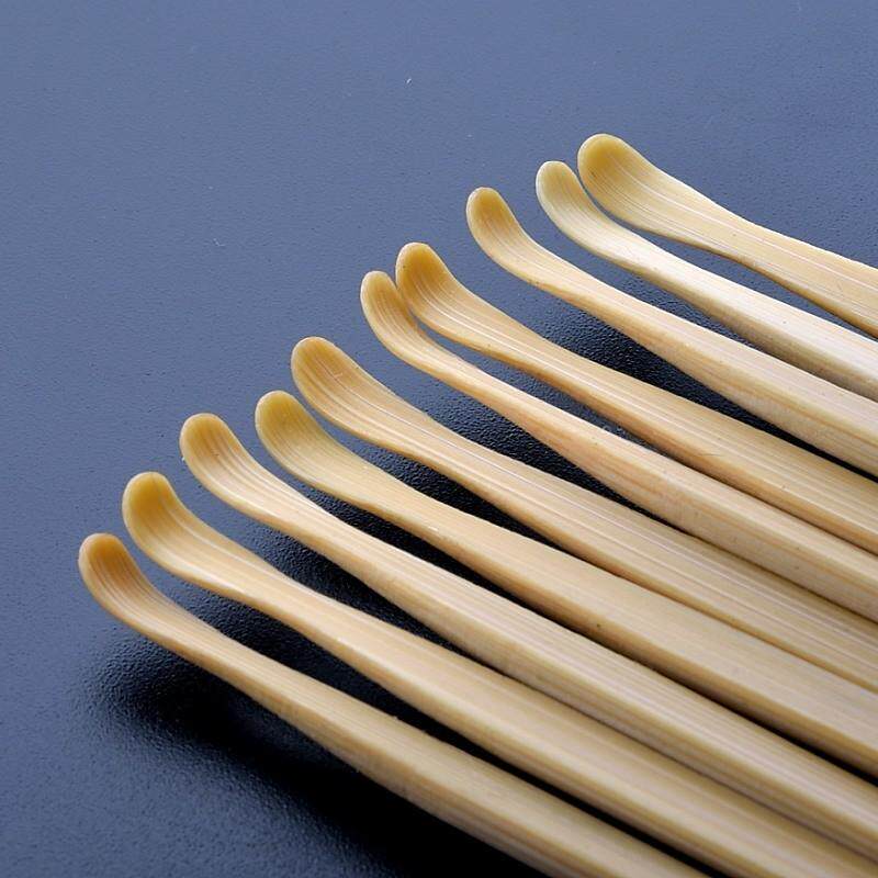 包邮10根采耳工具掏耳朵工具挖耳勺竹耳扒掏耳勺木质耳勺耳挖雁冰