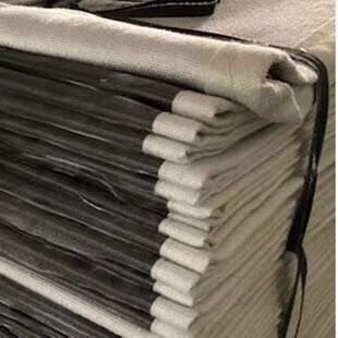 橡胶复合布烟道氟蒙皮硅用胶布钢丝膨胀节蒙皮200度电厂烟道圈带