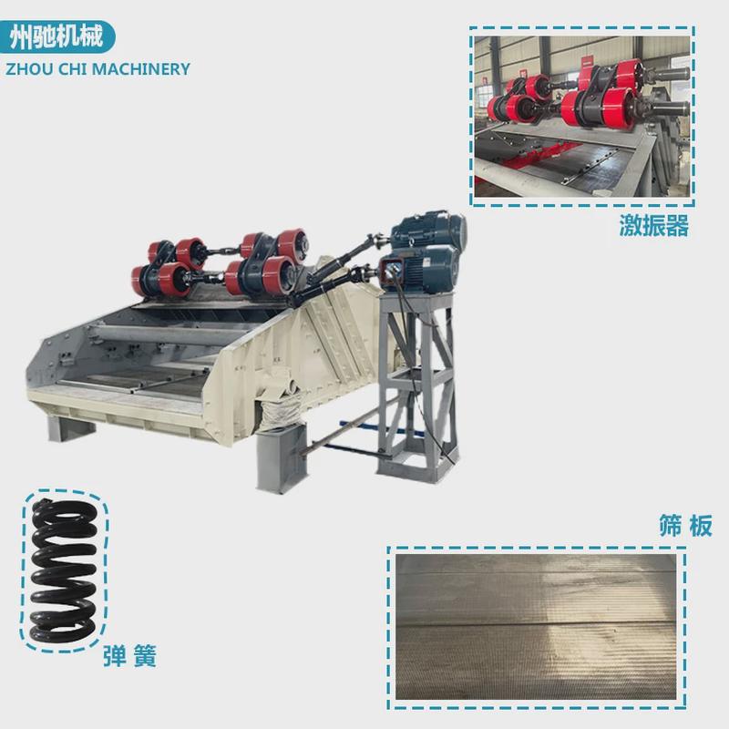 ZXG-1840矿用直线脱水筛高频筛石沙尾矿矿浆筛分设备河南新乡