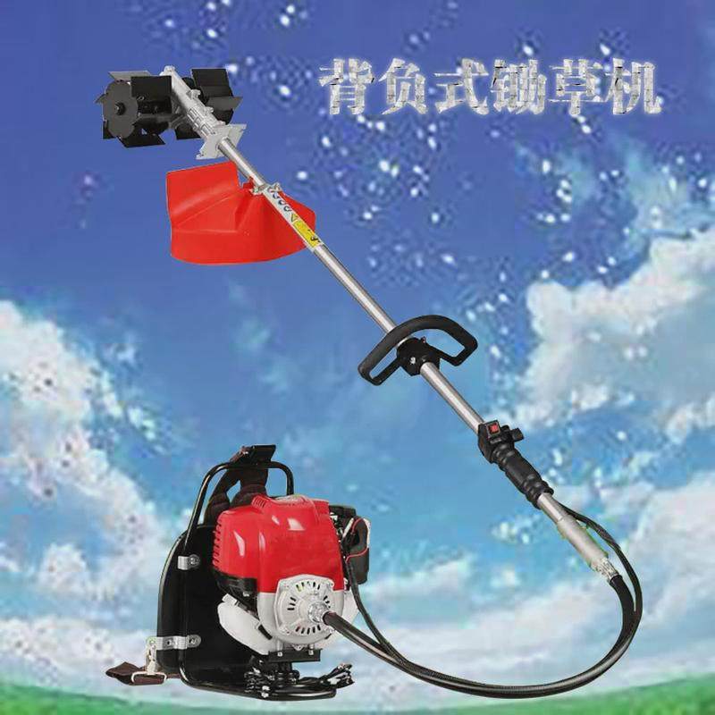 热销茶园机农田割草机果园田地松土翻耕多功能四冲程背负式耕田机