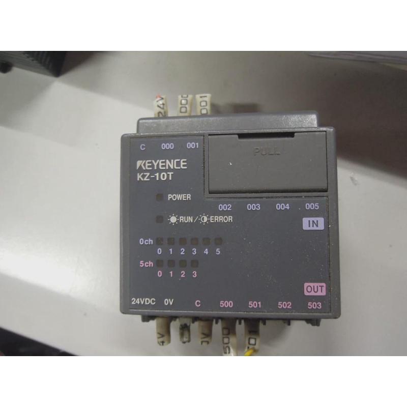 议价原装二手基恩士KEYENCE PLC 编程控制器 KZ-10T