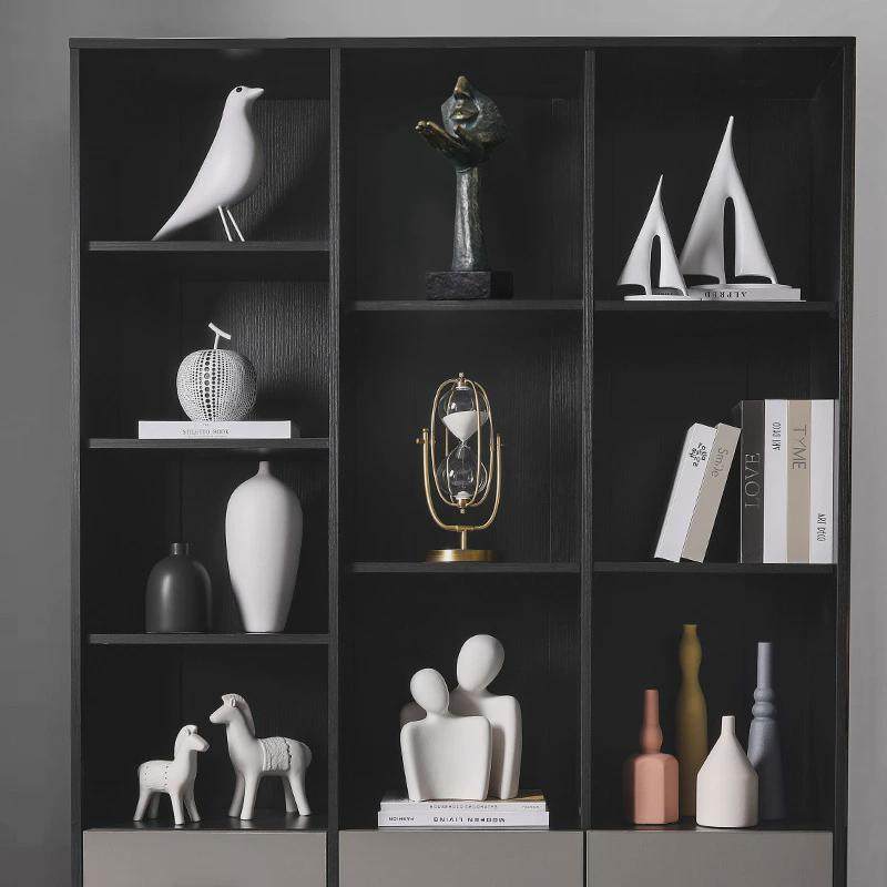 办公室轻奢酒柜摆件套装组合客厅玄关书房新款软装树脂家居装饰品,家居饰品,装饰摆件,淘宝优惠券,粉丝福利购,淘宝优惠卷