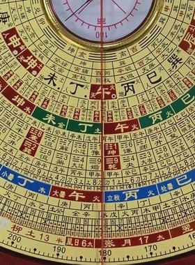 厂家大字体新品万福堂6寸批发21层三合盘纯铜高精度罗经仪