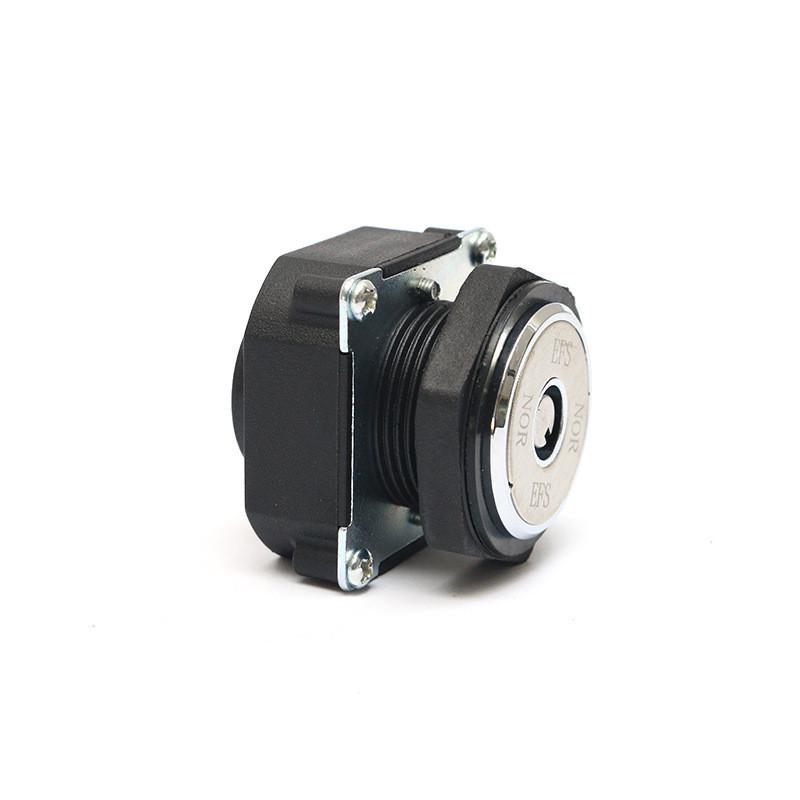 源头工厂sdk8-y1/2面板圆形非标四档钥匙开关电梯操纵箱开关盒