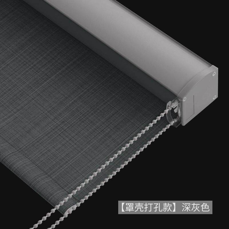 亚麻卷帘窗帘卷拉式全遮光隔热防尘升降办公室洗手间卧室新品