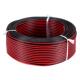 红黑线纯铜二2芯电线缆双色并线平行线软细小电源线led喇叭护套线