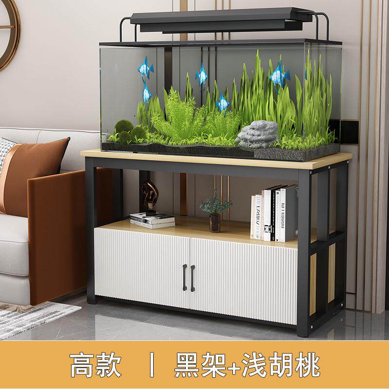家用承重多层鱼缸底柜客厅鱼缸柜鱼缸架金属置物架家用水族箱底座