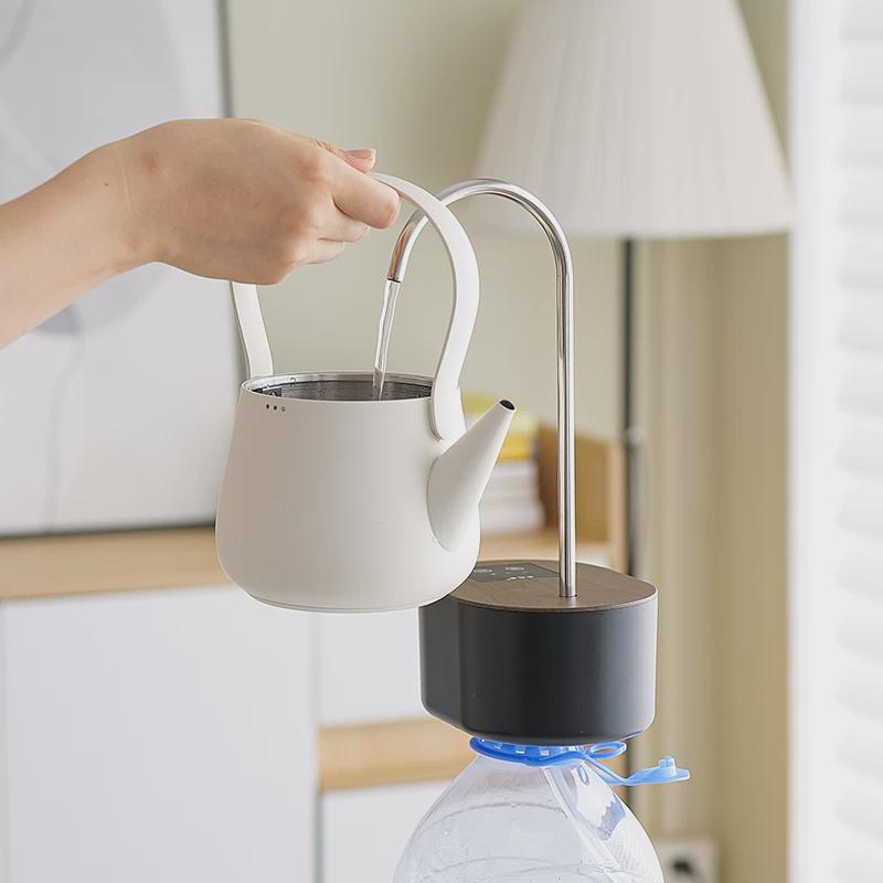 电动桶装水抽水器泵水桶自动矿泉水桌面饮用水机按压上水器出水器