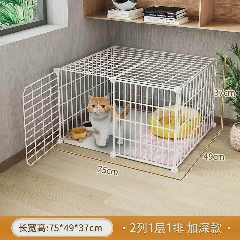 猫笼家用室内猫咪别墅不占地猫窝猫自由空间猫舍猫屋一体超大空笼