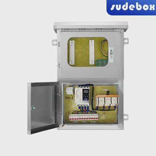 不锈钢光伏并网配电箱30kw5KW20KW15KW8千瓦380V220V交流汇流箱