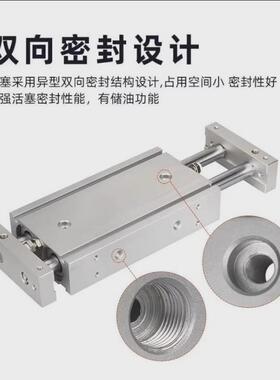 smc双轴气缸cxswl6/10/15/20/25/32-/10/20/30/40/50/75/100/300/