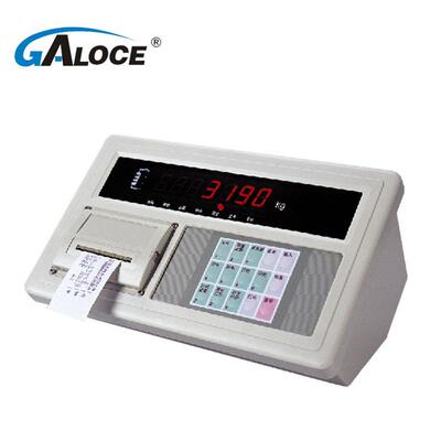 gsi201p仪表打印电子地上衡称重自带电子平台秤显示仪表