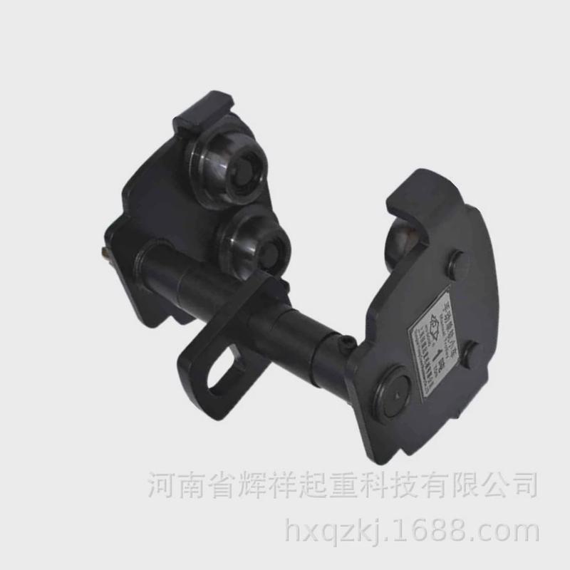 单轨手拉小车手拉工字钢运行小车链条滑车猫头吊手1t5t动单轨小车
