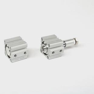 sda系列复动型单动型增压四方薄型气缸铝合金多位置带磁可调气缸