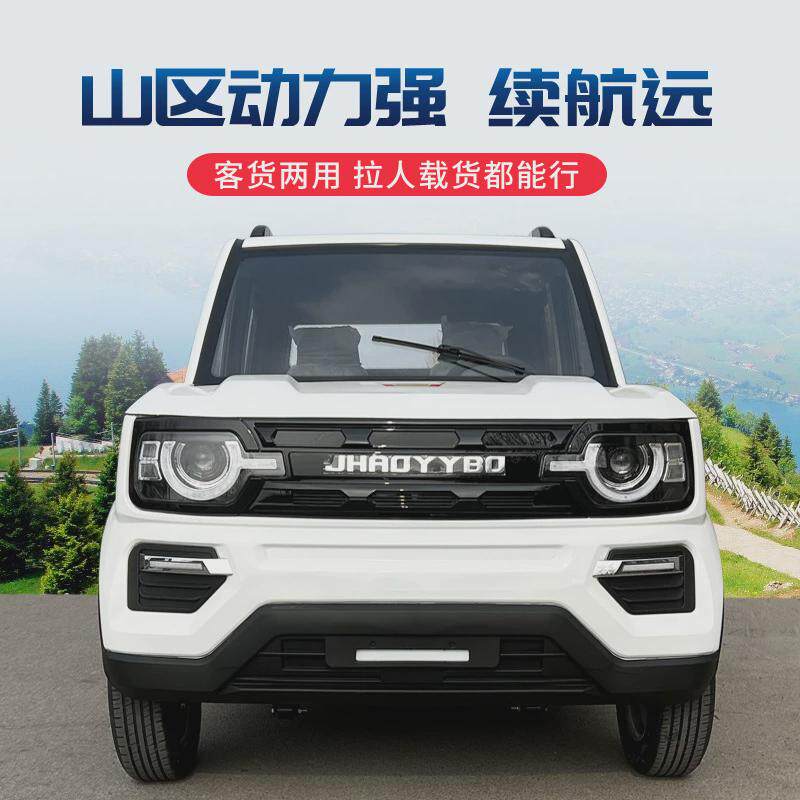 电动皮卡四轮车家用老头乐新能源女士代步电油成人低速小型汽车款