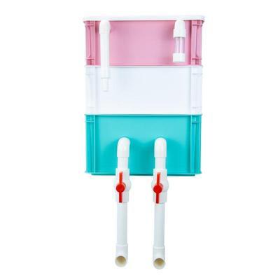 鱼缸过滤器滴流盒上置过滤盒外置工业风周转箱鱼池水循环系统