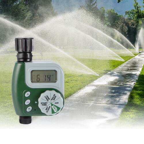 懒人植物浇水定时器 户外园林自动滴水器 智能浇花灌溉定时控制器