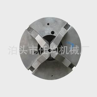 加工四爪玻璃机床卡盘数控车床卡盘轴孔径80可按需定制