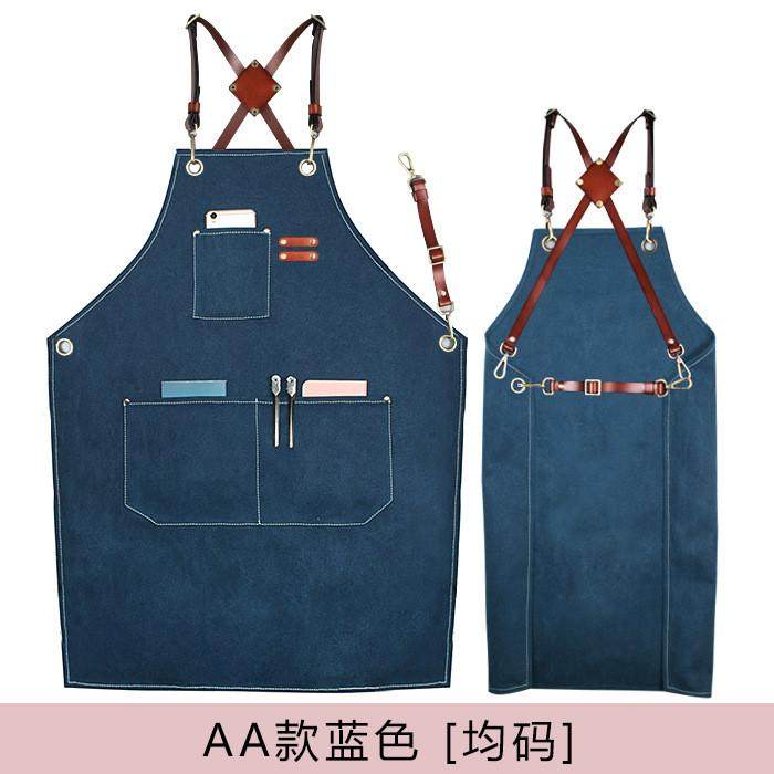 咖啡色男女围裙皮带款印logo烘焙奶茶花店理发师餐厅厨房加厚帆布,家庭/个人清洁工具,围裙,淘宝优惠券,粉丝福利购,淘宝优惠卷