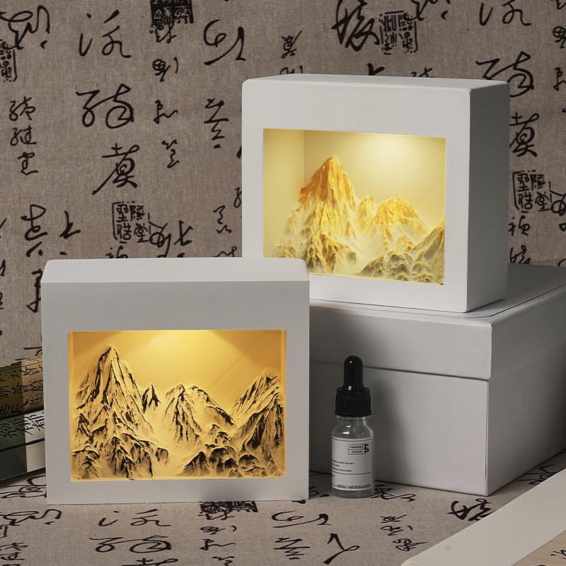 攀潮香薰灯礼物生日礼物高级感香薰礼盒摆件女朋友庆祝创意毕业季