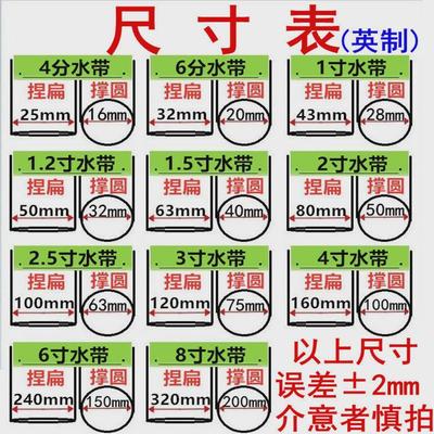 2-4寸PE软水管农用灌溉无孔水带微喷管滴灌带喷水带节水滴管配件
