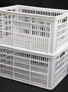 ll包邮40斤大塑料框周转筐长方形加厚蔬菜水果箱运输鸡蛋筐收纳